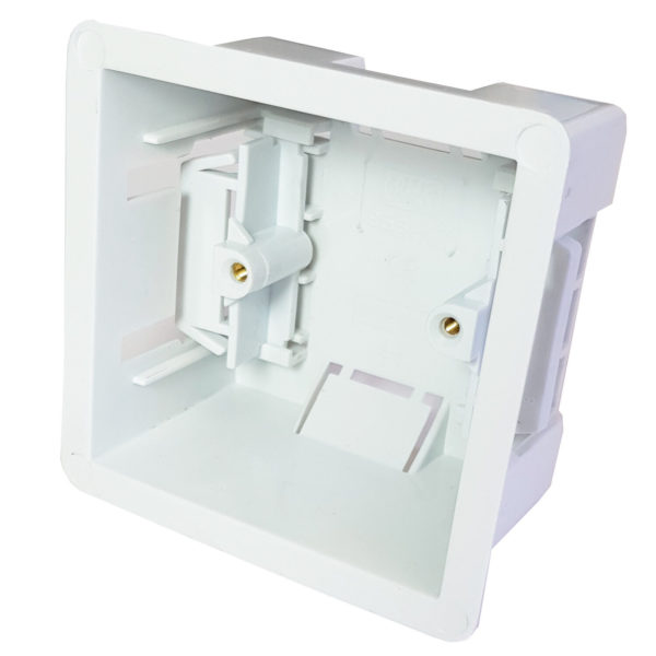 1G 47mm Deep Plastic Drywall Flush Back Box