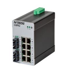 110FXE2-SC-15 UNMANAGED INDUSTRIAL ETHERNET SWITCH, SC 15KM