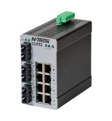 111FX3-SC-2 UNMANAGED INDUSTRIAL ETHERNET SWITCH, SC 2KM
