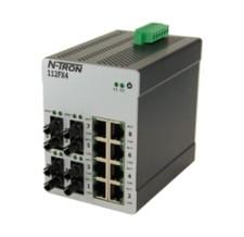 112FXE4-ST-15 UNMANAGED INDUSTRIAL ETHERNET SWITCH, ST 15KM